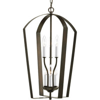 Gather Collection Six-Light Foyer Pendant - Dry Location Listed