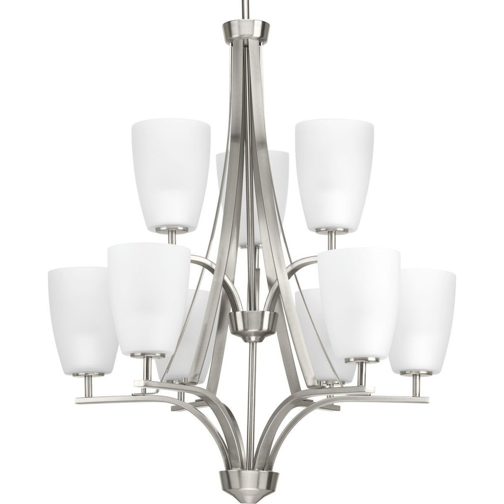 Leap Collection Nine-Light Chandelier - Dry Location Listed