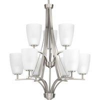 Leap Collection Nine-Light Chandelier - Dry Location Listed