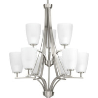 Leap Collection Nine-Light Chandelier - Dry Location Listed