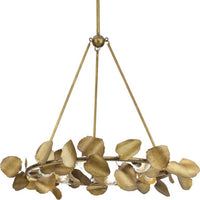 Laurel Collection Six-Light Gold Ombre Transitional Chandelier - Dry Location Listed
