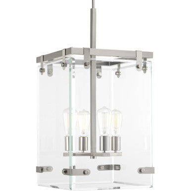 Glayse Collection Four-Light Pendant - Dry Location Listed - Model P500095-020