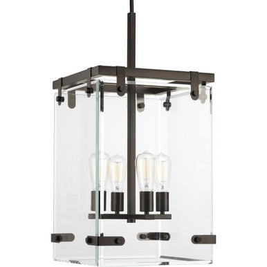 Glayse Collection Four-Light Pendant - Dry Location Listed - Model P500095-020