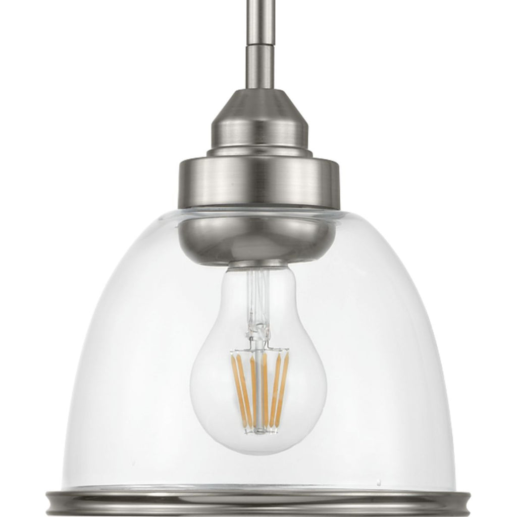 Saluda Collection One-Light Mini-Pendant - Dry Location Listed - Model P500137-020
