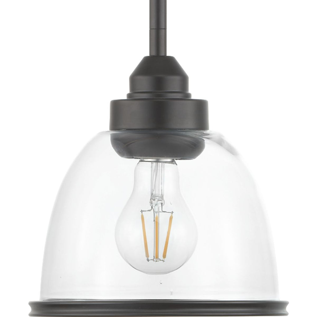 Saluda Collection One-Light Mini-Pendant - Dry Location Listed - Model P500137-020