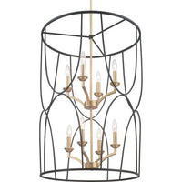 Landree Collection Eight-Light Foyer - Dry Location Listed - Model P500177-031
