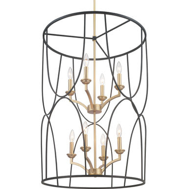 Landree Collection Eight-Light Foyer - Dry Location Listed - Model P500177-134