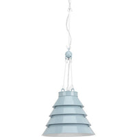 Progress Lighting Surfrider Collection Maliblue Pendant - Dry Location Listed