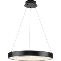 Inverse LED Collection Modern Matte Black Pendant - Damp Location Listed - Model P500370-31M-30
