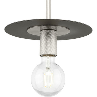 Trimble Collection One-Light Brushed Nickel Mini Pendant - Dry Location Listed