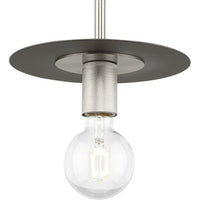 Trimble Collection One-Light Brushed Nickel Mini Pendant - Dry Location Listed