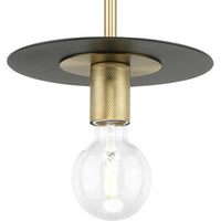 Trimble Collection One-Light Brushed Bronze Mini Pendant - Dry Location Listed
