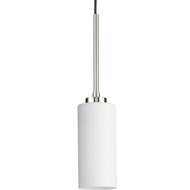 Cofield Collection One-Light Brushed Nickel Transitional Pendant - Dry Location Listed - Model P500404-009