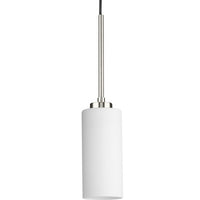 Cofield Collection One-Light Brushed Nickel Transitional Pendant - Dry Location Listed - Model P500404-009
