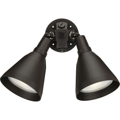 Two-Light Adjustable Swivel Flood Light - Wet Location Listed - Model P5212-30