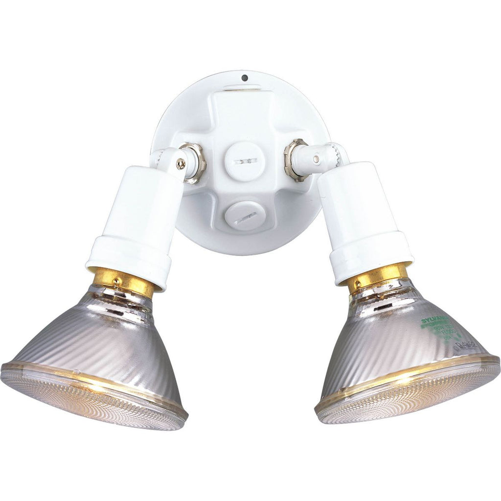 Two-Light Adjustable Swivel Flood Light - Wet Location Listed - Model P5212-30