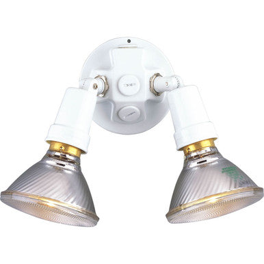 Two-Light Adjustable Swivel Flood Light - Wet Location Listed - Model P5212-30