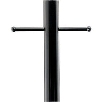 Outdoor 7in. Aluminum Post with Ladder Rest