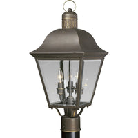 Andover Collection Three-Light Post Lantern - Wet Location Listed