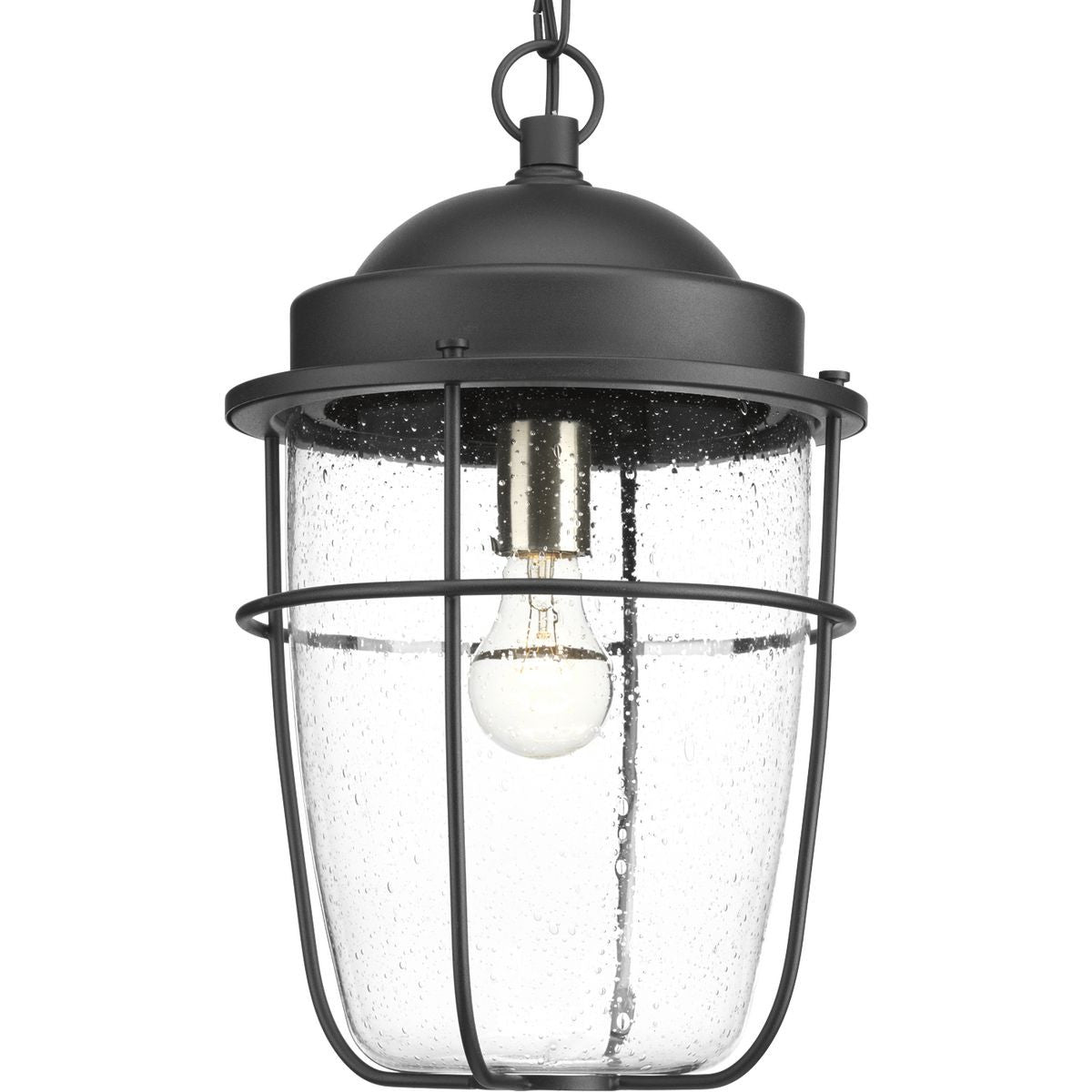Progress Lighting Close-to-Ceiling Light - Three-Light Dome Glass 15-1/4" Close-to-Ceiling - Model P3926-80