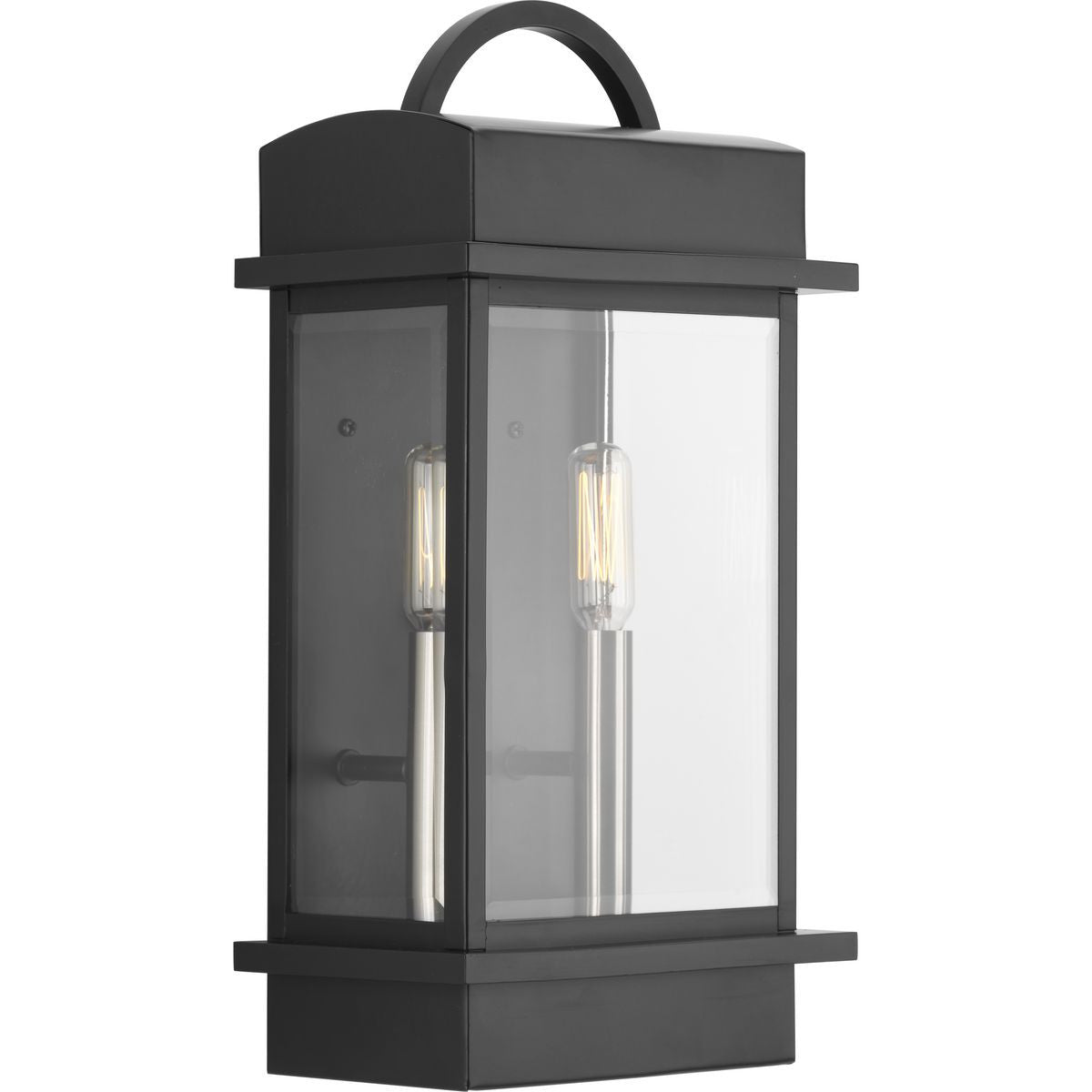 Progress Lighting Outdoor Light - Santee Collection Two-Light Medium Wall-Lantern - Model P560002-031