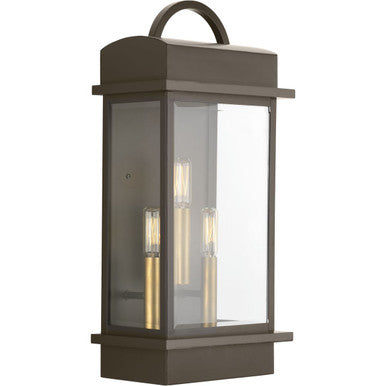 Santee Collection Three-Light Large Wall-Lantern - Wet Location Listed - Model P560003-031