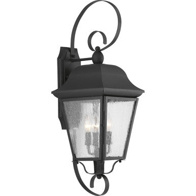Kiawah Collection Three-Light Large Wall-Lantern - Wet Location Listed