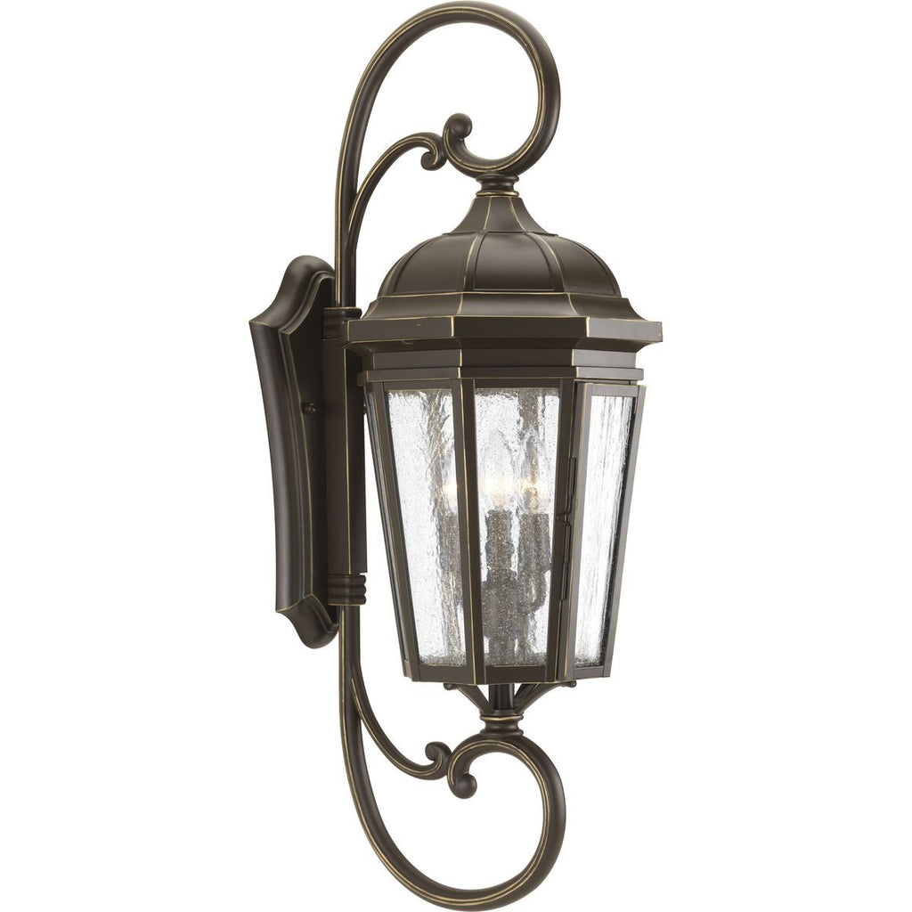 Verdae Collection Three-Light Extra-Large Wall-Lantern - Wet Location Listed - Model P560017-020