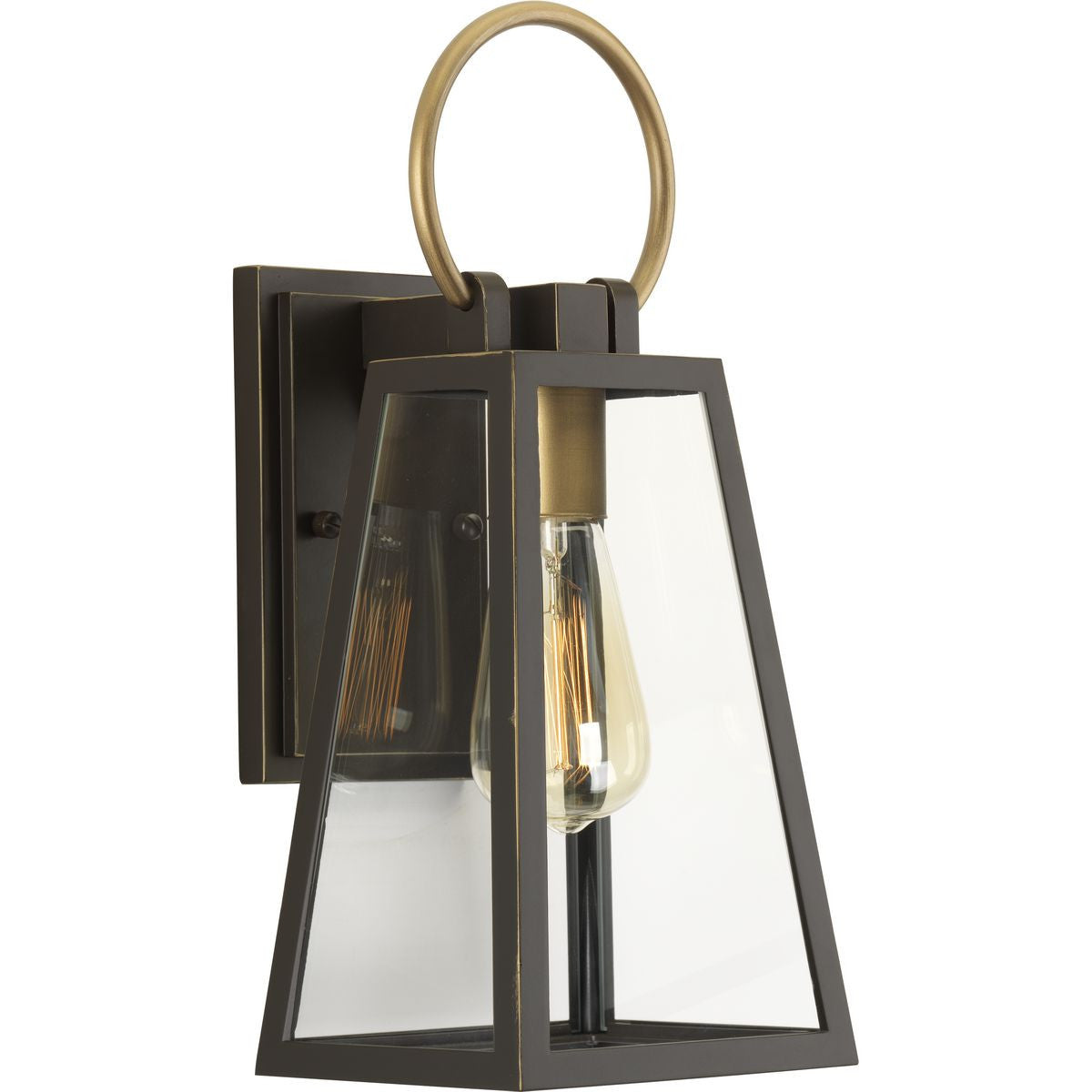 Progress Lighting Outdoor Light - Barnett Collection Small Wall Lantern - Model P560077-020