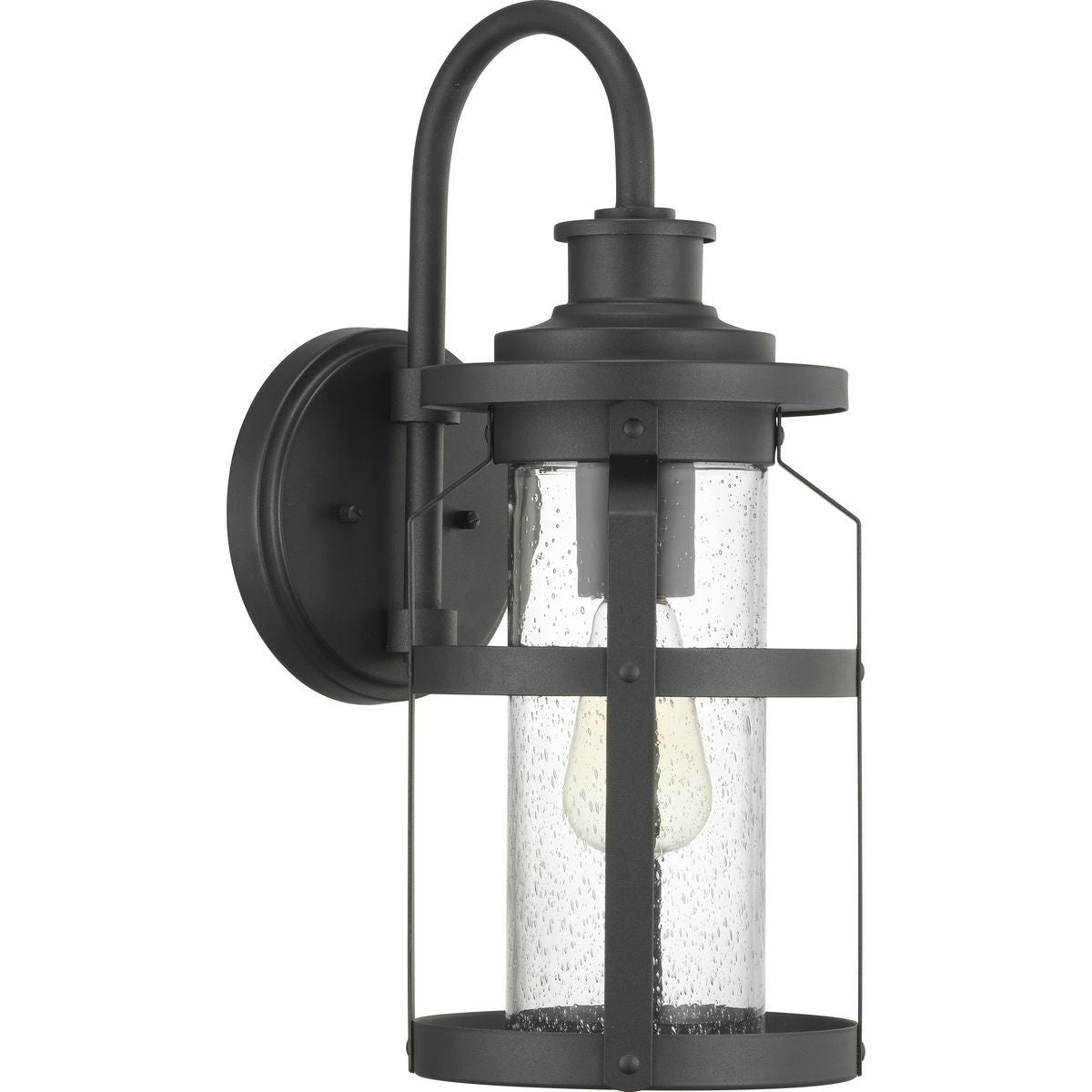 Progress Lighting Outdoor Light - Haslett Collection One-Light Medium Wall Lantern - Model P560095-031