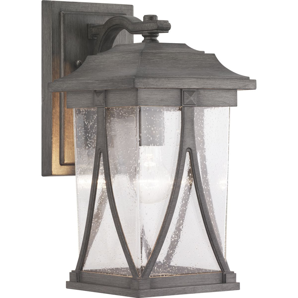 Progress Lighting Outdoor Light - Abbott Collection One-Light Medium Wall Lantern - Model P560114-103