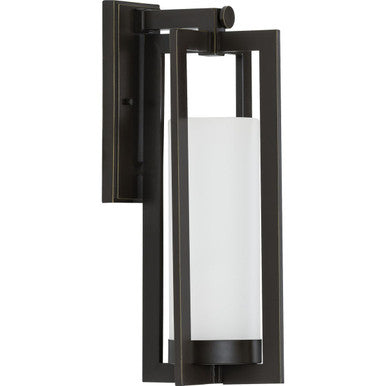 Janssen Collection Oil Rubbed Bronze One-Light Large Wall Lantern - Wet Location Listed