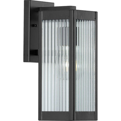 Felton Collection Black One-Light Small Wall Lantern - Wet Location Listed