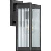 Felton Collection Black One-Light Small Wall Lantern - Wet Location Listed