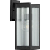 Felton Collection Black One-Light Medium Wall Lantern - Wet Location Listed
