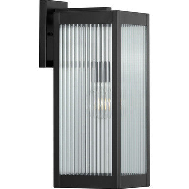 Felton Collection Black One-Light Large Wall Lantern - Wet Location Listed