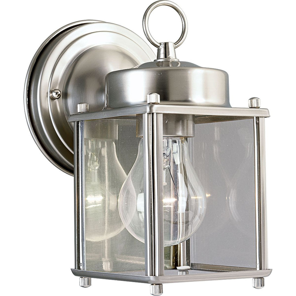 Flat Glass Lantern One-Light Wall Lantern - Wet Location Listed - Model P5607-31