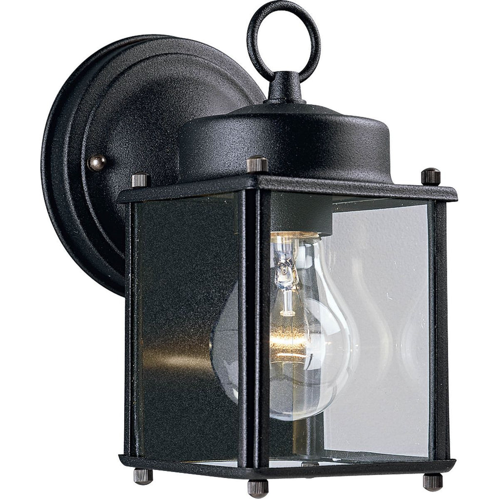 Flat Glass Lantern One-Light Wall Lantern - Wet Location Listed - Model P5607-31