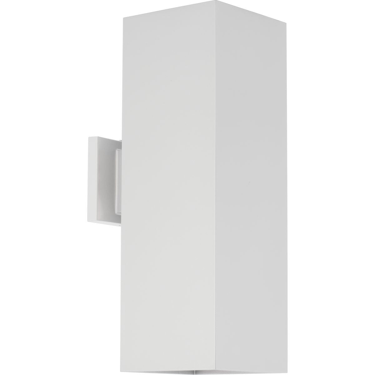 Progress Lighting Cylinder Light - 6" Square Two-Light Up/Down Wall Lantern - Model P5644-30