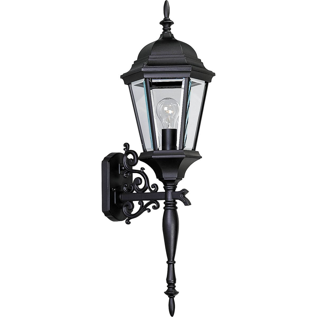 Progress Lighting Outdoor Light - Welbourne Collection One-Light Large Wall Lantern - Model P5684-31