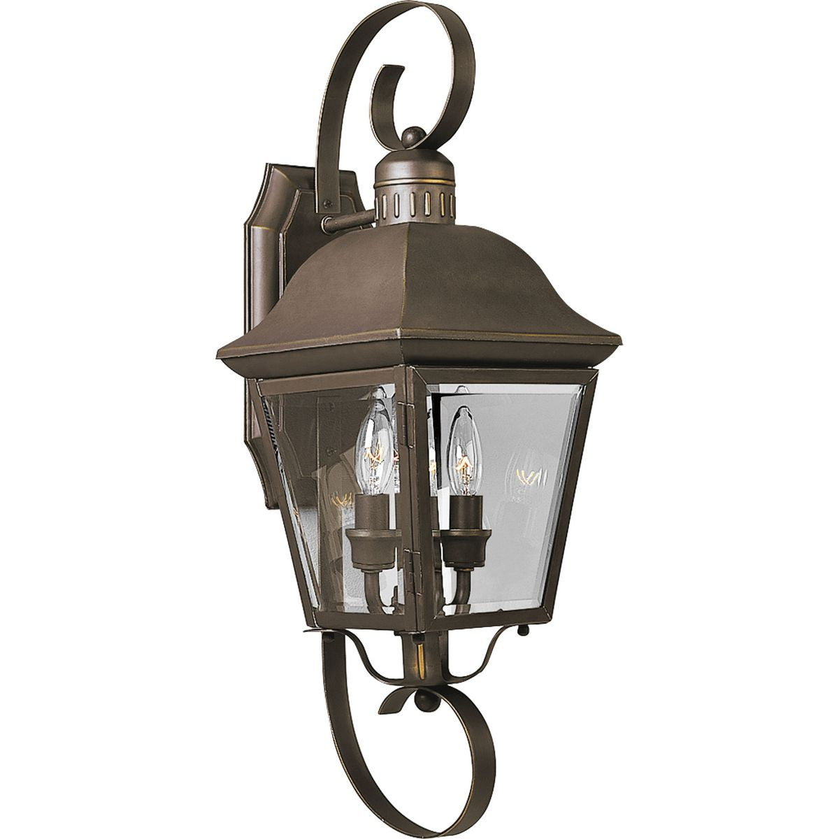 Progress Lighting Outdoor Light - Andover Collection Two-Light Medium Wall Lantern - Model P5688-20