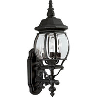 Onion Lantern Collection Three-Light Wall Lantern - Wet Location Listed