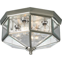 Four-Light Beveled Glass 11-1/8