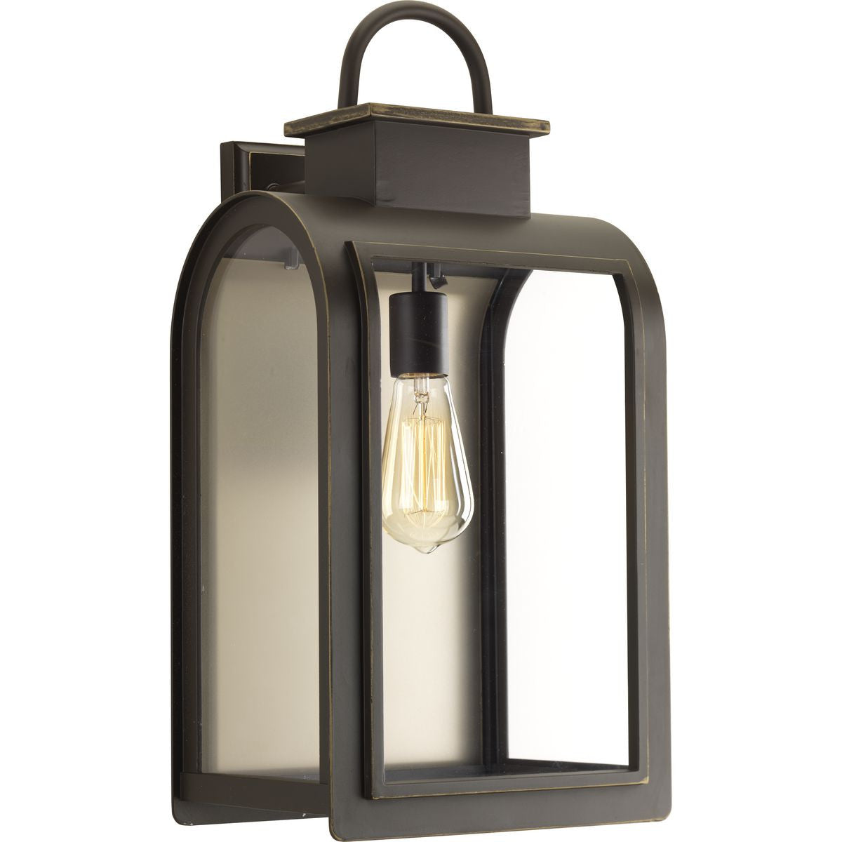 Progress Lighting Outdoor Light - Refuge Collection One-Light Large Wall Lantern - Model P6032-108
