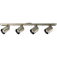Four-Light Multi Directional Roundback Wall/Ceiling Fixture - Damp Location Listed