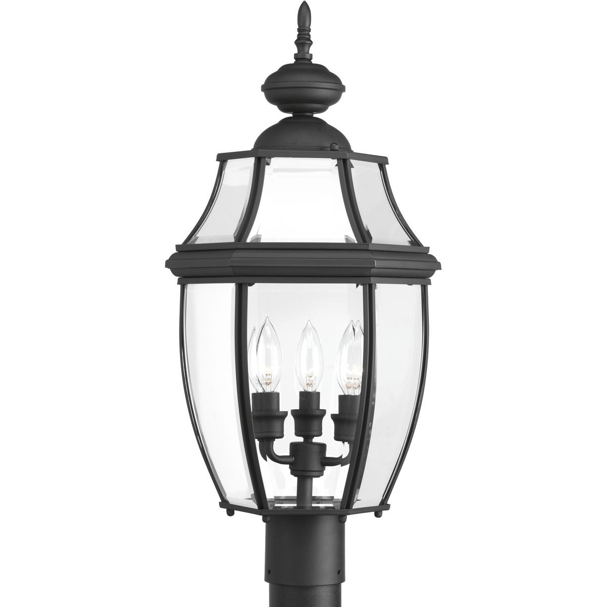 Progress Lighting Outdoor Light - New Haven Collection Three-Light Post Lantern - Model P6433-31
