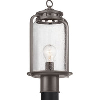 Botta Collection Antique Bronze One-Light Post Lantern - Wet Location Listed