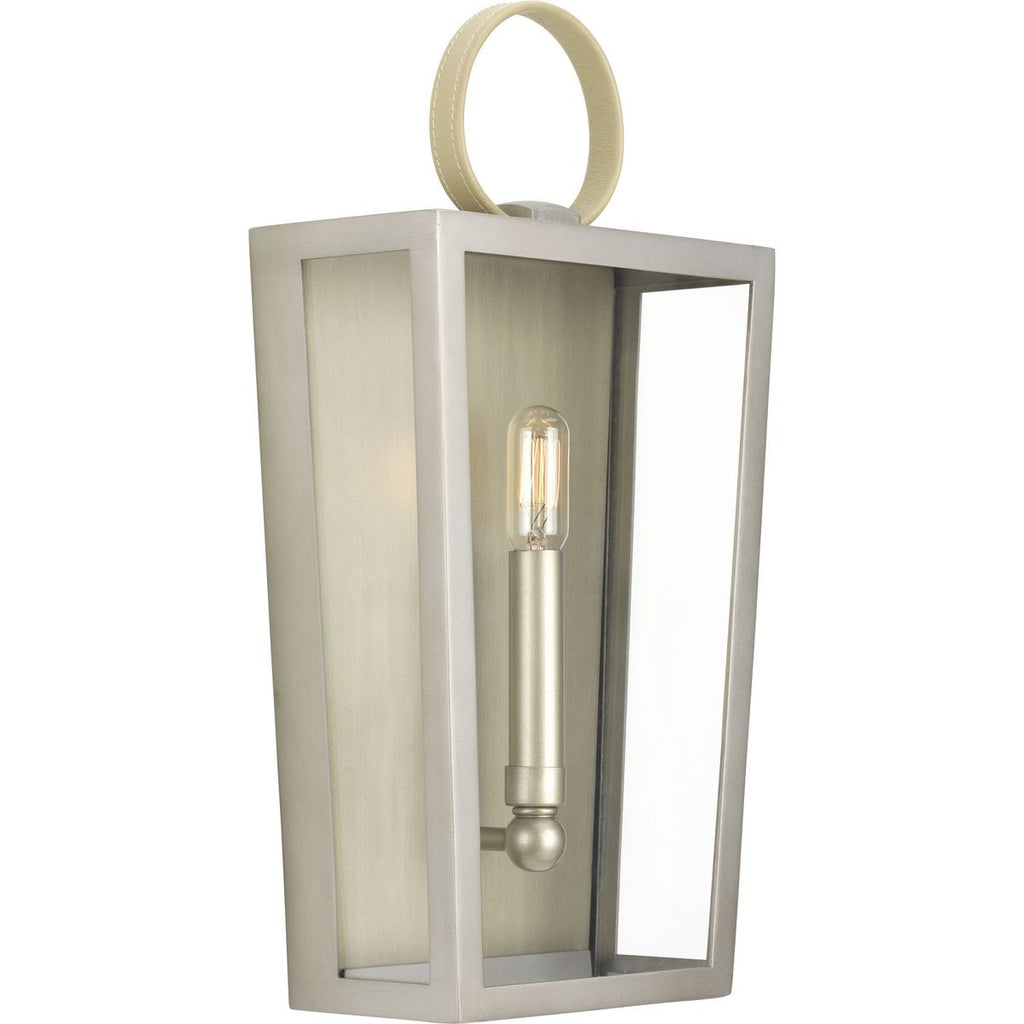 Progress Lighting Shearwater Collection Antique Nickel Wall Sconce - Damp Location Listed
