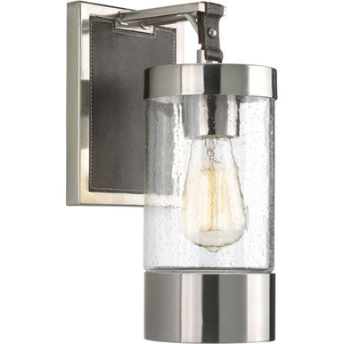 Progress Lighting Lookout Collection Brushed Nickel Wall Bracket - Damp Location Listed
