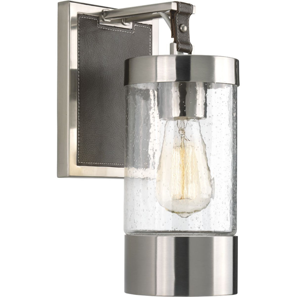 Progress Lighting Lookout Collection Brushed Nickel Wall Bracket - Damp Location Listed